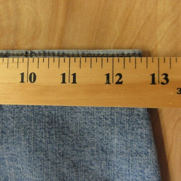 WILD FABLE Mid-Rise Chevron Denim Maxi Skirt Sz 00 Long Blue Jean Slit Skirt NWT - Picture 10 of 12